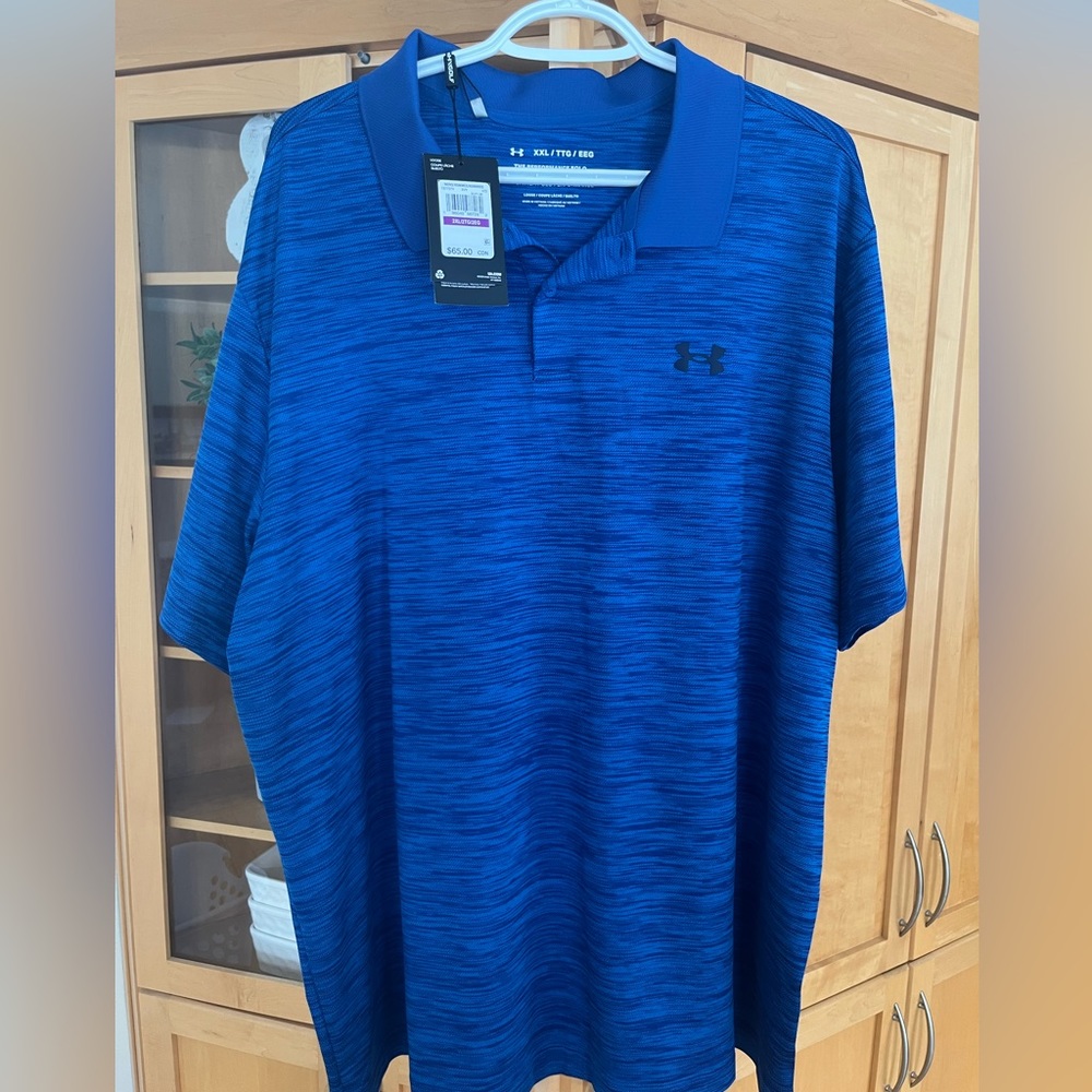 Under armour perfect polo NWT. Xxl